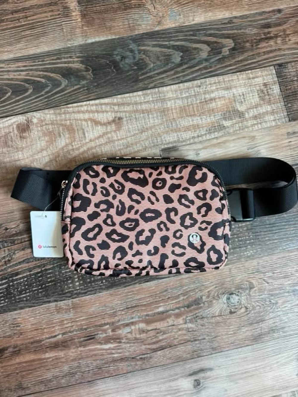 Brown Leopard Print Crossbody Belt Bag- Inspired bag